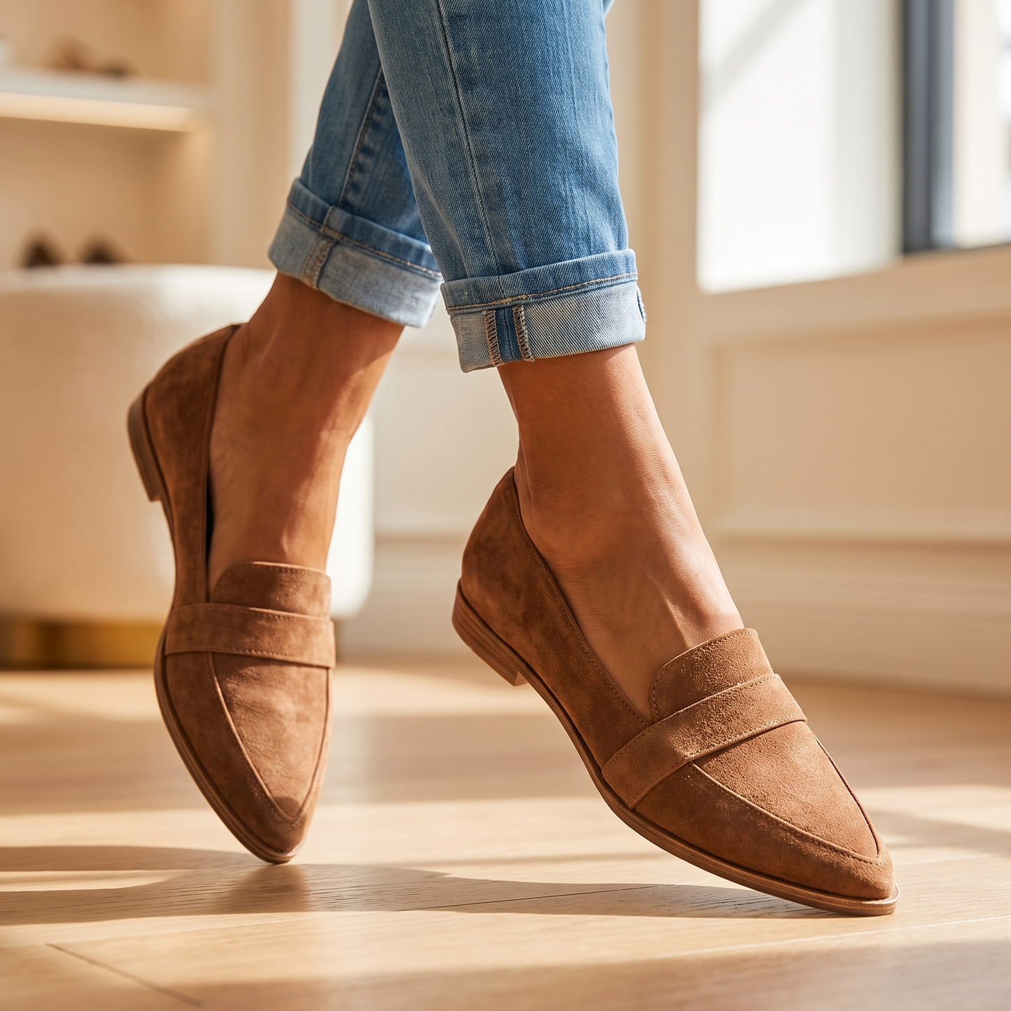 Women's Cushioned Loafers | Italian-Inspired Everyday Footwear