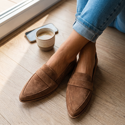 Women's Cushioned Loafers | Italian-Inspired Everyday Footwear