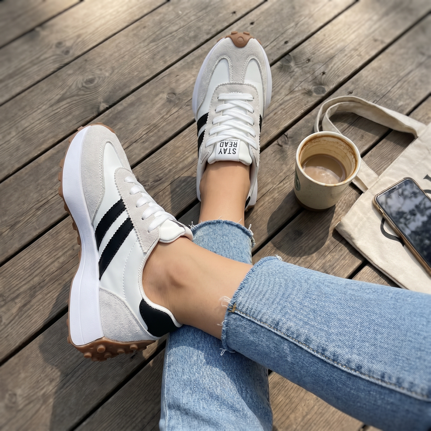 Retro Platform Sneakers | Chunky Sole | Breathable Casual Trainers