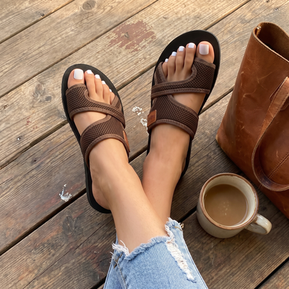 Women's Orthopedic Sandals | Adjustable Strap