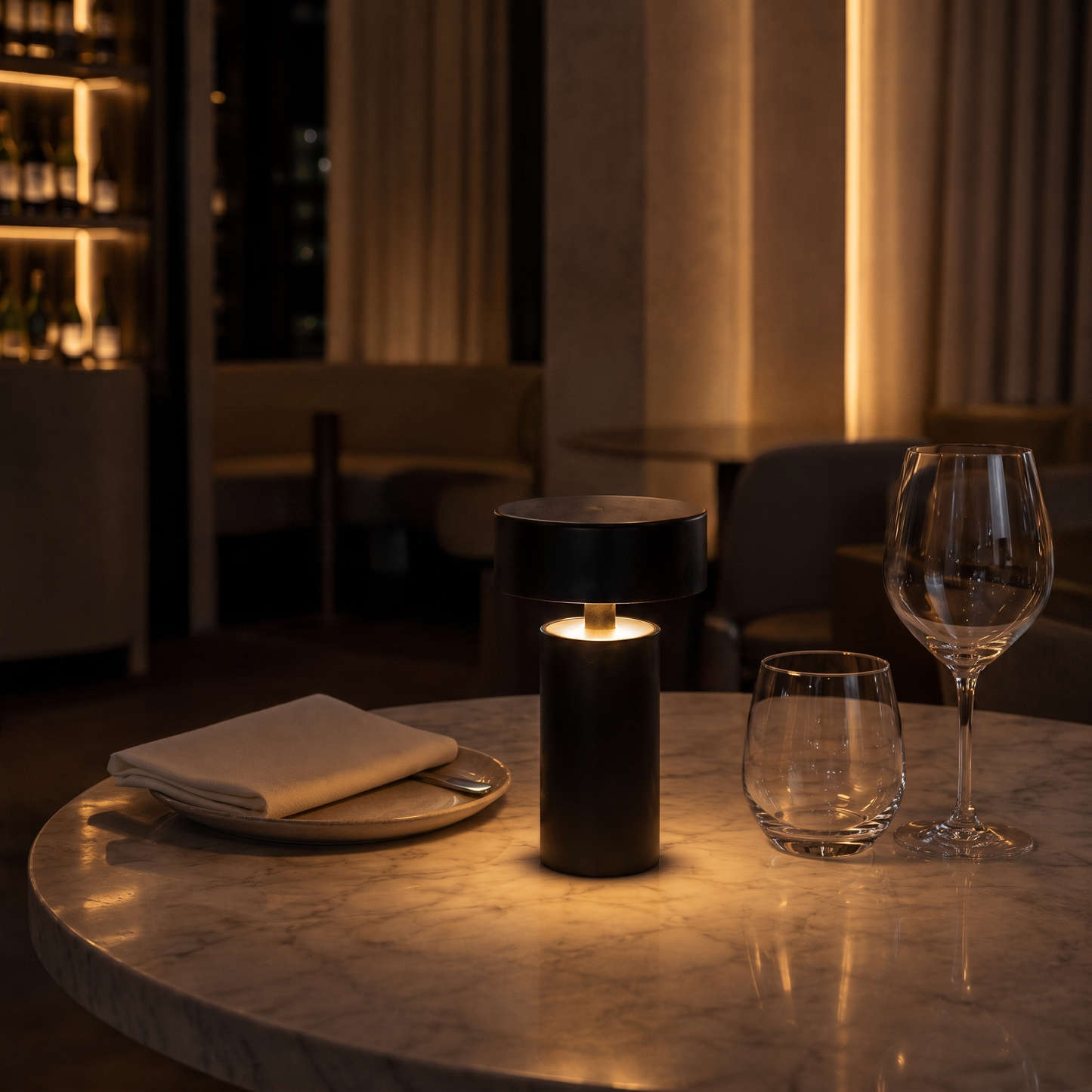 Luminara | Elegant Cordless Rechargeable LED Table Lamp for Home Decor