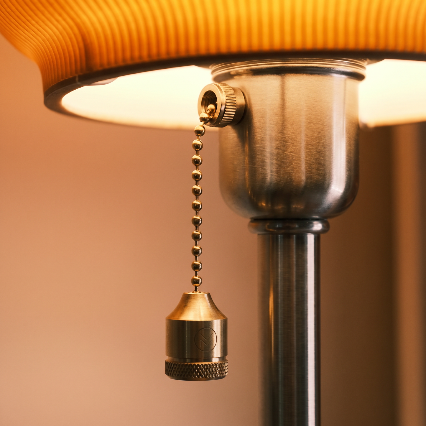 Stylish Modern Oval Standing Desk Lamp with Warm Glow