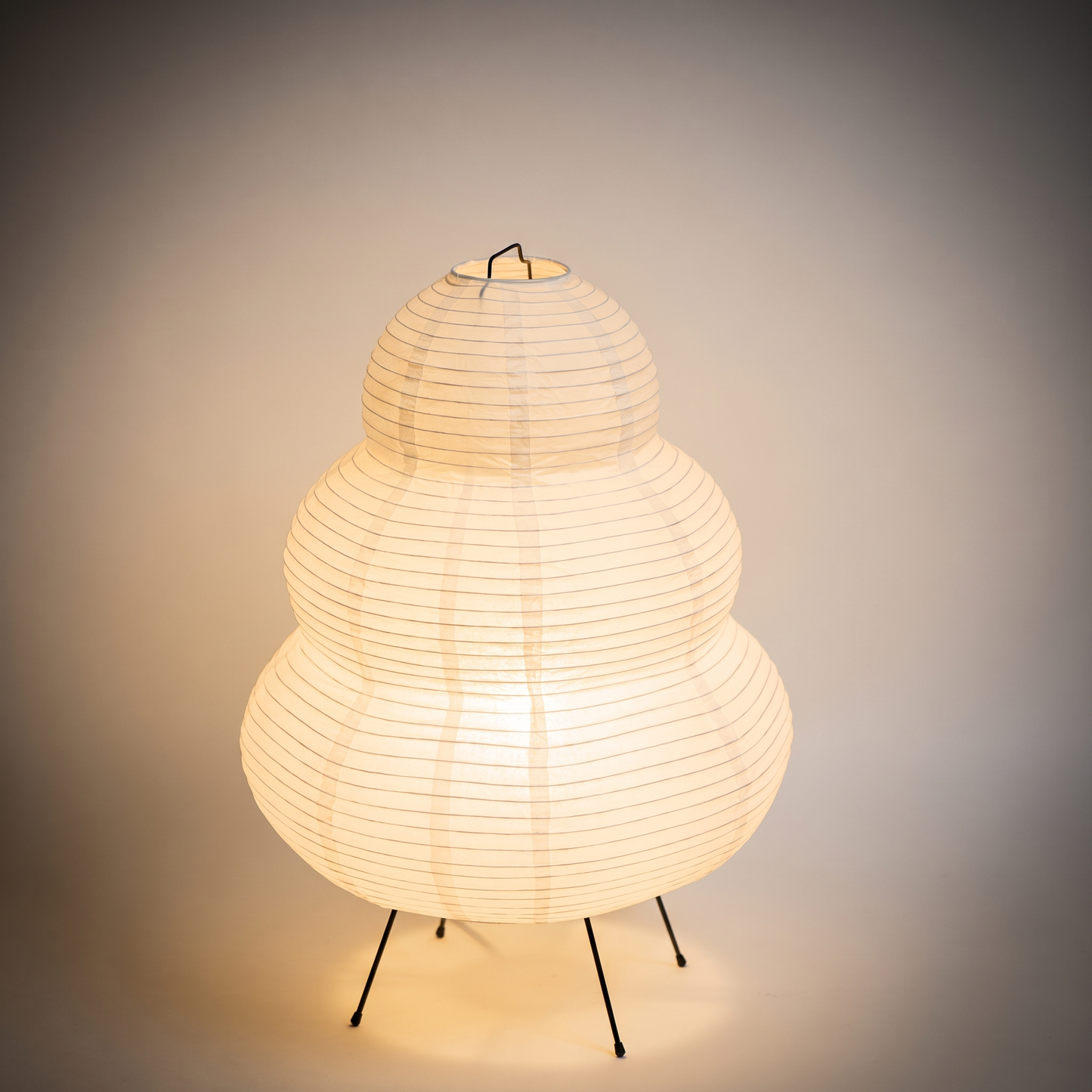 CelestialGlow | Serene Ethereal Rice Paper Bedside Table Lamp