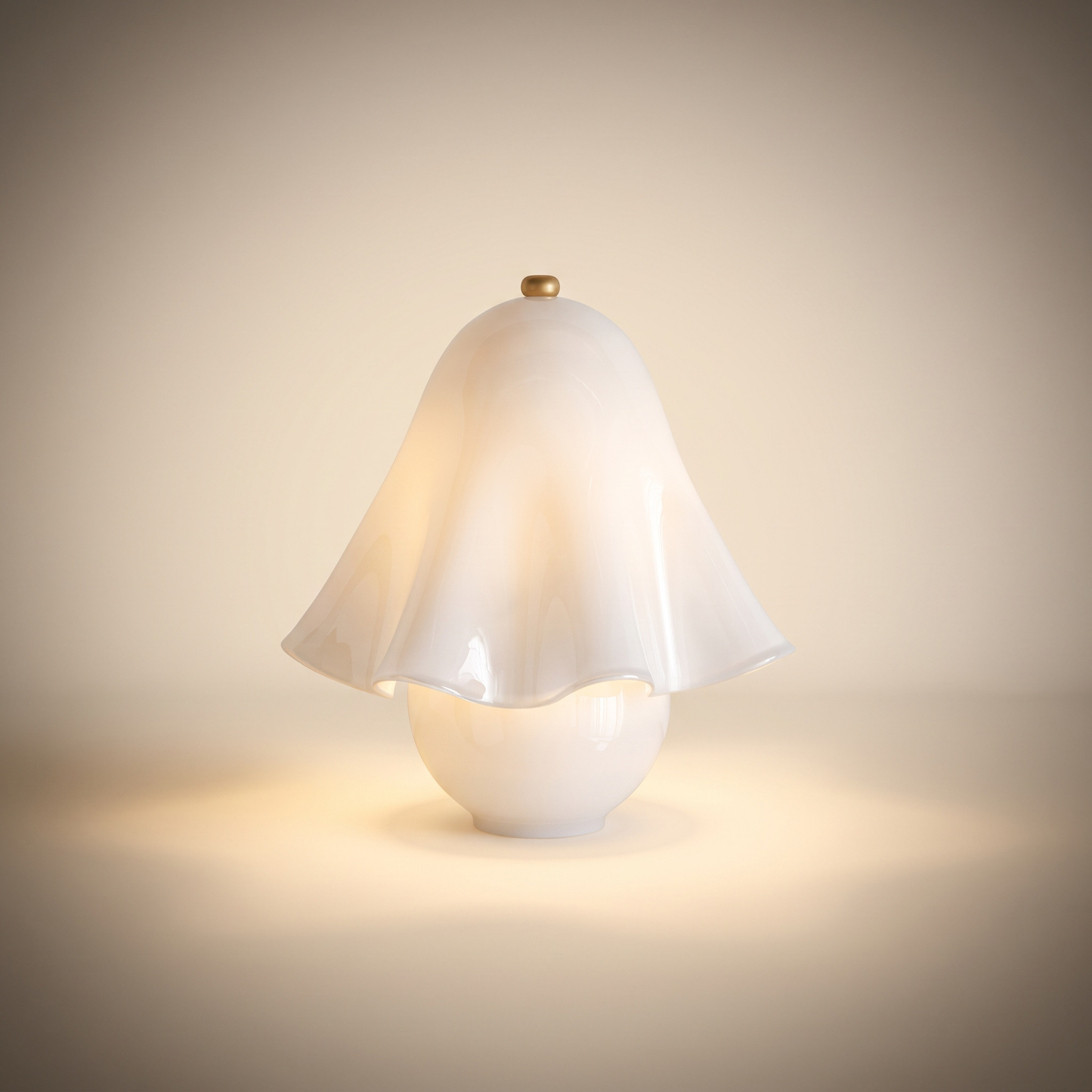 FazzoLight | Modern Elegant Metal Glass Bedside Table Lamp