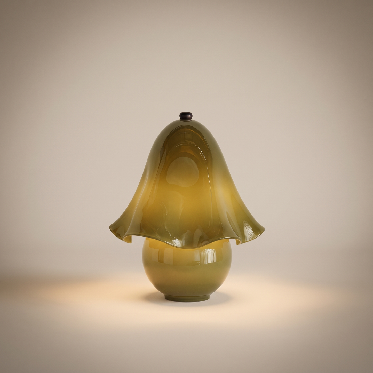FazzoLight | Modern Elegant Metal Glass Bedside Table Lamp