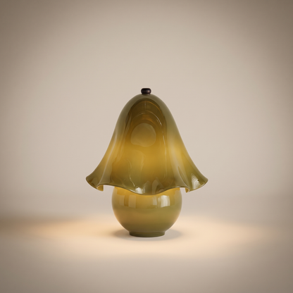 FazzoLight | Modern Elegant Metal Glass Bedside Table Lamp