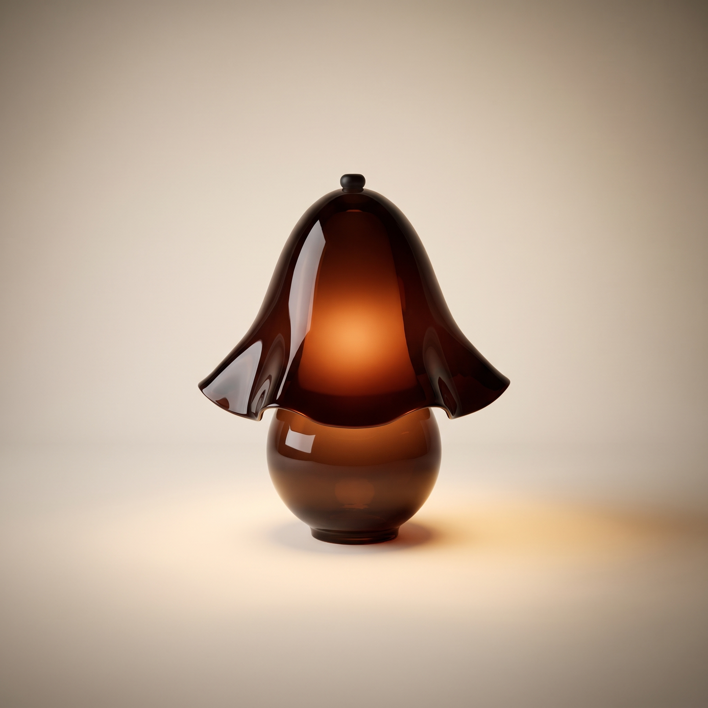 FazzoLight | Modern Elegant Metal Glass Bedside Table Lamp