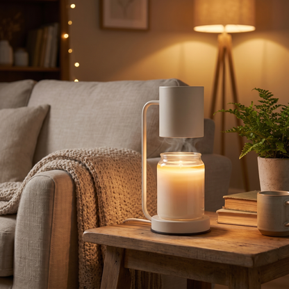 HelioGlow | Elegant Dimming Candle Warmer Lamp for Lasting Fragrance