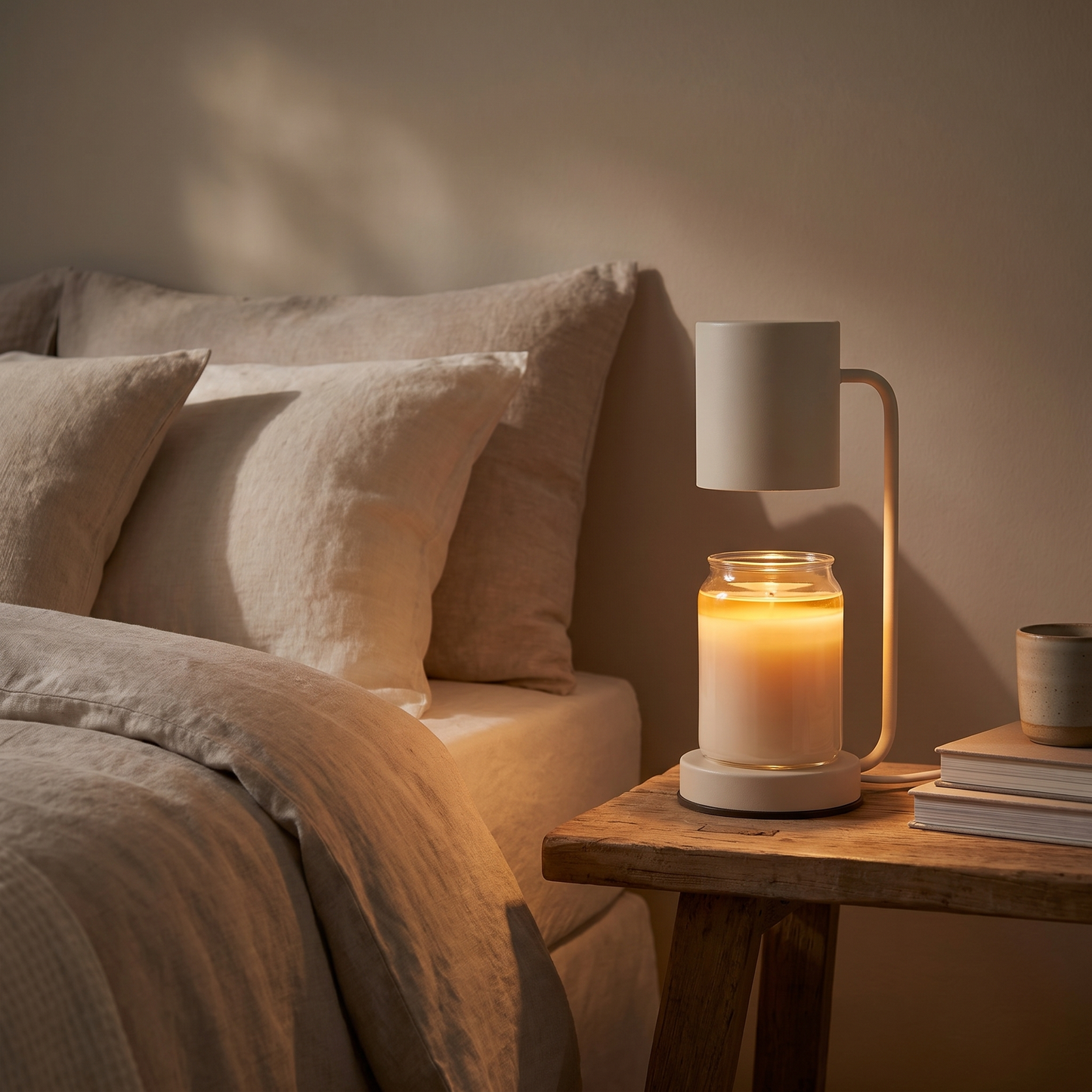 HelioGlow | Elegant Dimming Candle Warmer Lamp for Lasting Fragrance