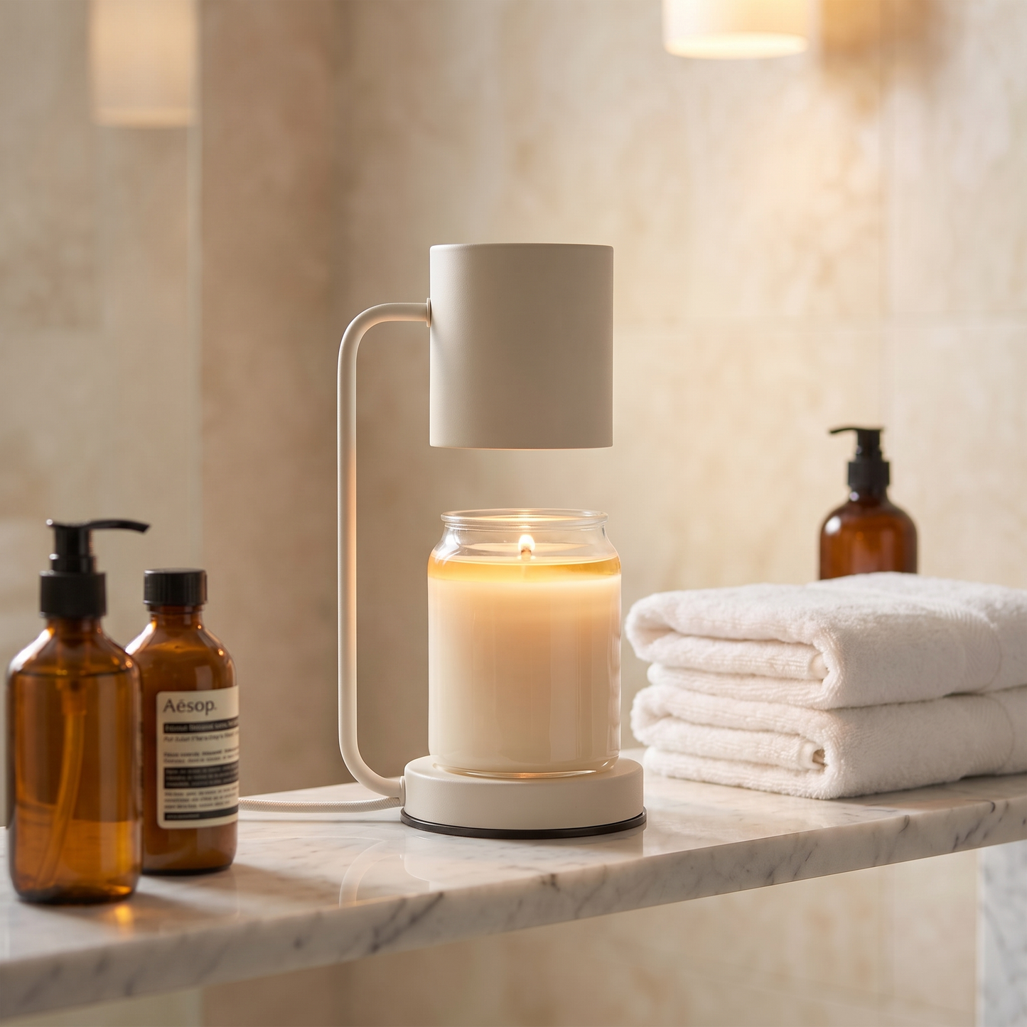HelioGlow | Elegant Dimming Candle Warmer Lamp for Lasting Fragrance