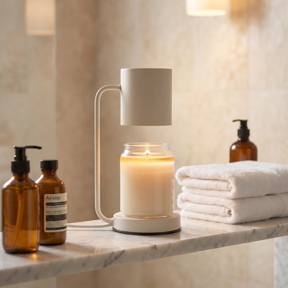 HelioGlow | Elegant Dimming Candle Warmer Lamp for Lasting Fragrance