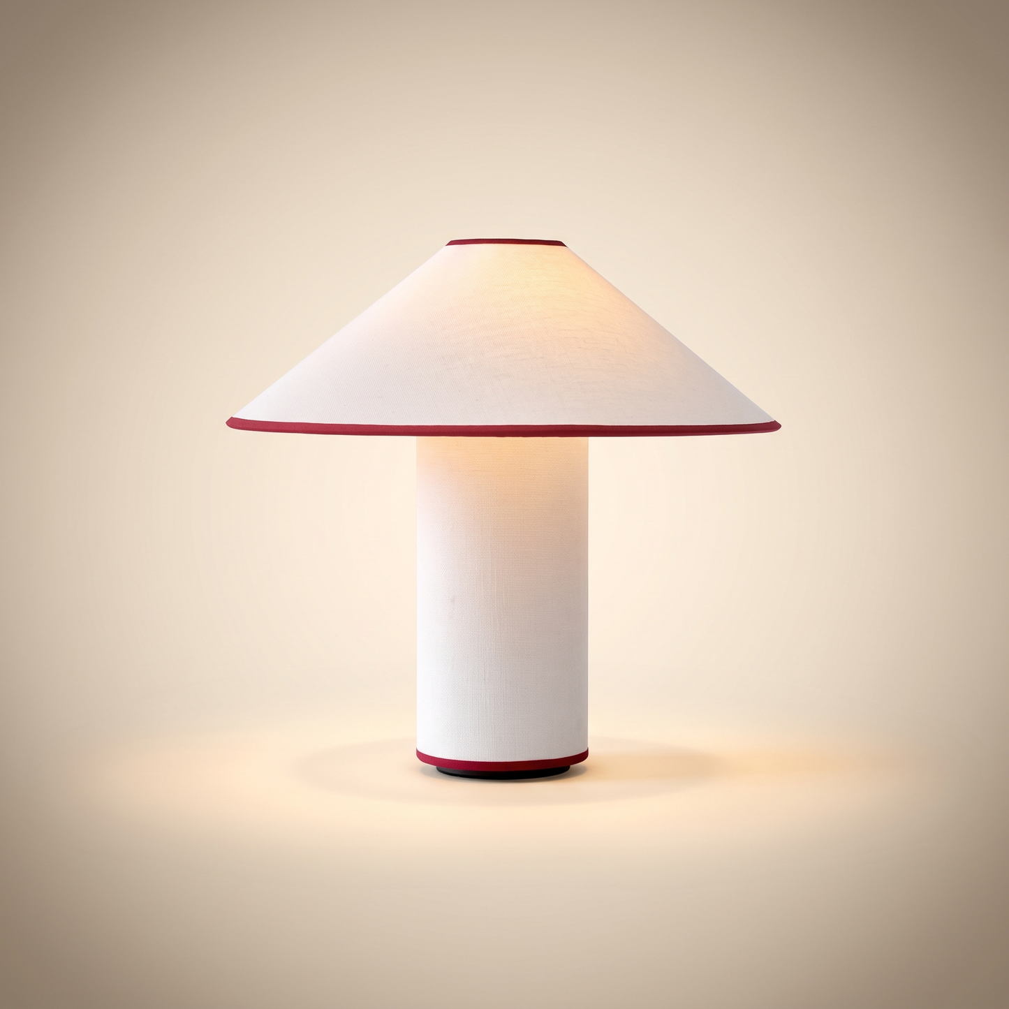ColetteLuxe | Elegant Japanese Style Linen Table Lamp for Bedroom Lighting